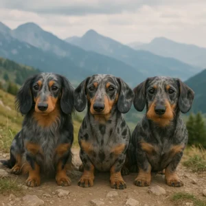 Blue Merle Teckel